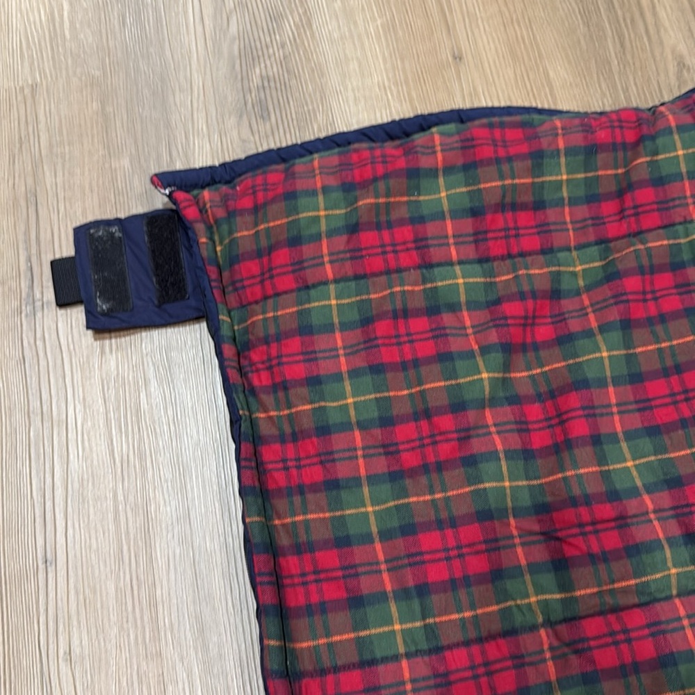 LLBean Flannel Lined Youth Sleeping Bag 20 degree EUC 67” x 30” - Picture 2 of 10